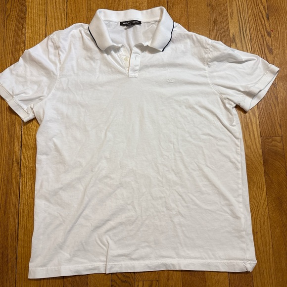 Michael Kors Other - Michael Kors White Polo Shirt with Black Trim